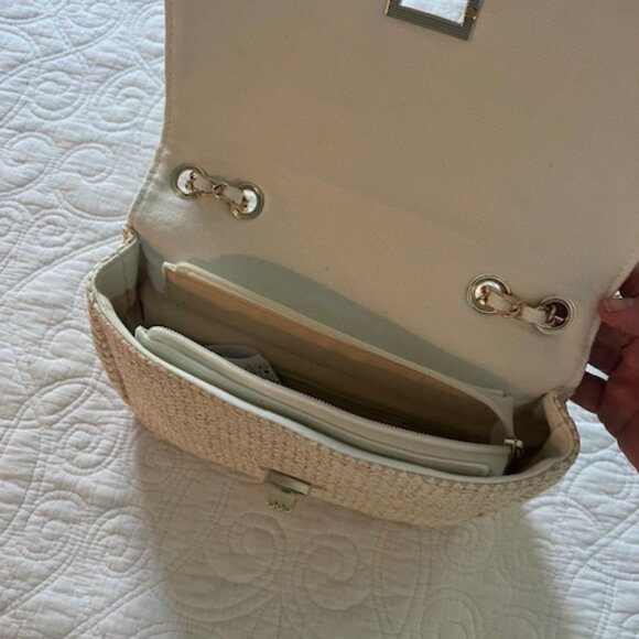 EsQualo Straw Purse, NWTs, Spring 2025 line - Picture 5 of 7